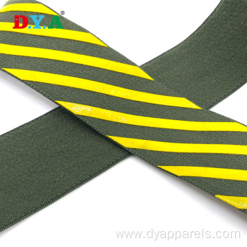 35MM Yellow Silicone Olive Elastic Band For Sport